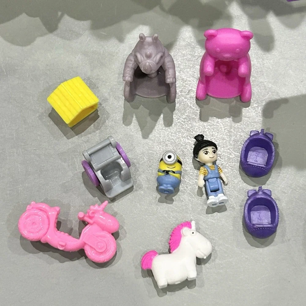 Minions Polly Pocket Agnes Carl Bob Unicorn Compact Playset Despicable Me